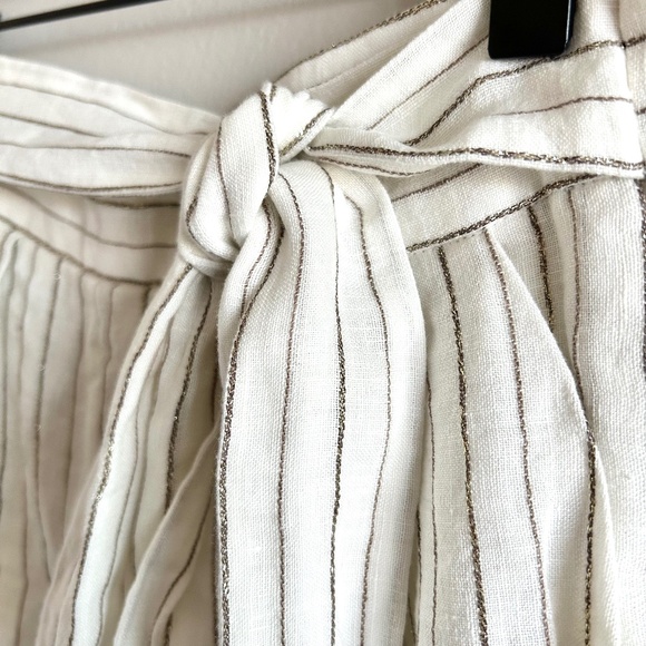 Three Graces London Jola Striped High-rise Shorts | Size US 4 | Great Condition - Picture 5 of 15